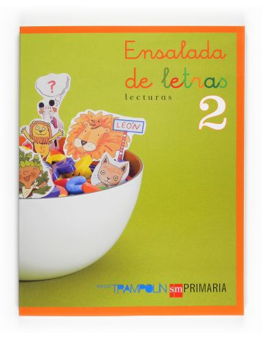 Lecturas: Ensalada De Letras. 2 Primaria. Trampolín