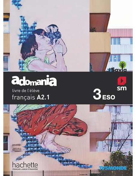Francés Adomania. 3 Eso. Savia
