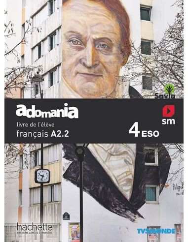 Francés Adomania. 4 Eso. Savia