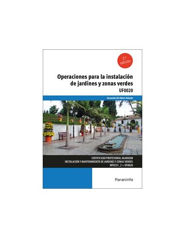 Operaciones Para La Instalación De Jardines Y Zonas Verdes