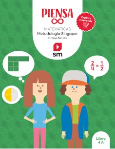 Libro. Piensa Infinito. Matemáticas. Metodología Singapur. Explora Y Aprende. 4 Primaria
