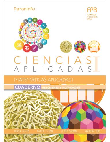 Cuaderno De Trabajo. Matemáticas Aplicadas I (Ciencias Aplicadas I)