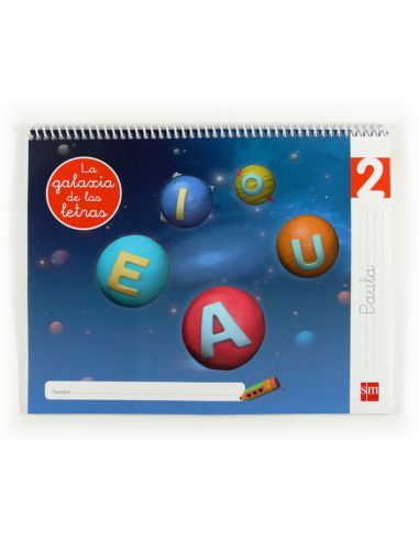 Lectoescritura 2, Pauta. La Galaxia De Las Letras
