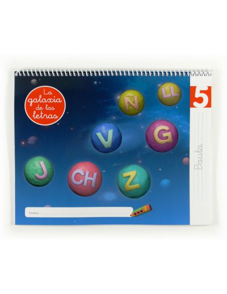 Lectoescritura 5, Pauta. La Galaxia De Las Letras