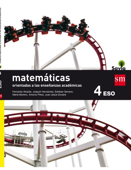 Matemáticas Orientadas A Las Enseñanzas Académicas. 4 Eso. Savia