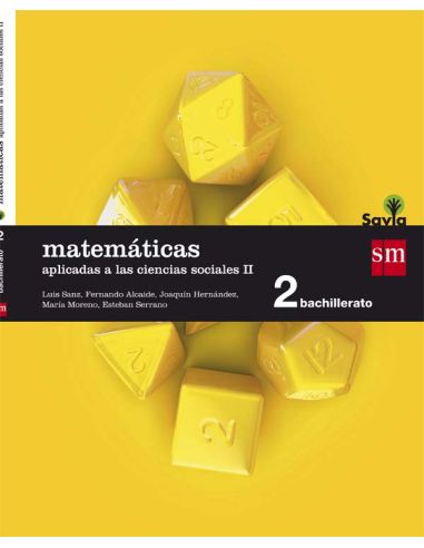 Matemáticas Aplicadas A Las Ciencias Sociales Ii. 2 Bachillerato. Savia