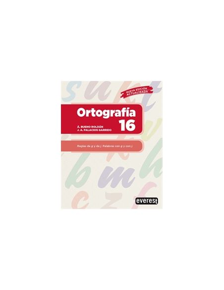 Cuaderno De Ortografía 16