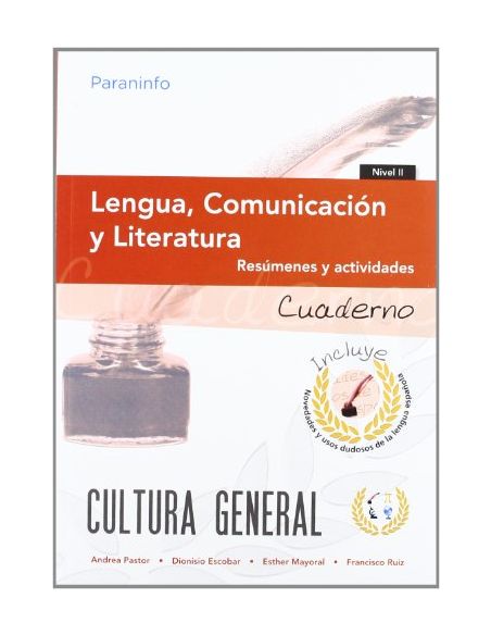 Cuaderno De Trabajo. Lengua, Comunicación Y Literatura. Nivel 2