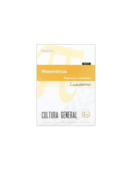 Cuaderno De Trabajo. Matemáticas. Nivel 2