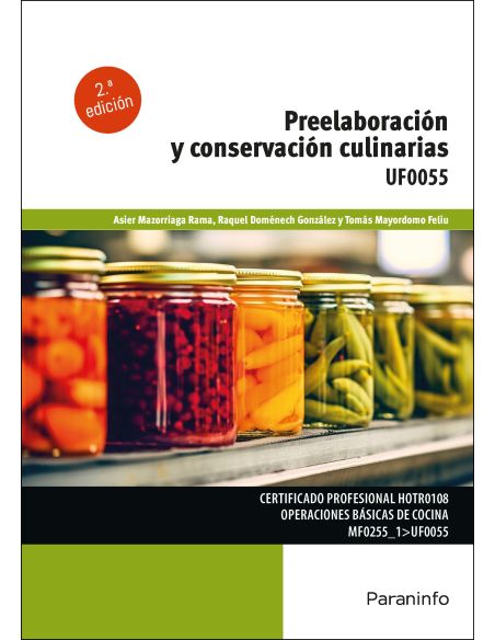 Preelaboración Y Conservación Culinarias