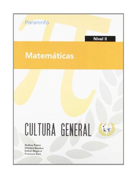 Matemáticas. Nivel Ii. Cultura General