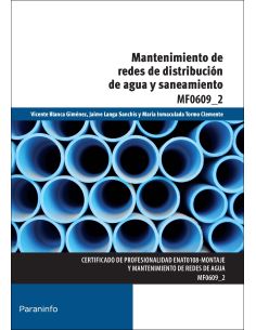 Mantenimiento De Redes De Distribución De Agua Y Saneamiento