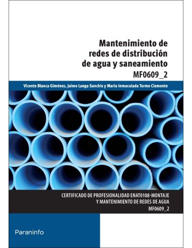 Mantenimiento De Redes De Distribución De Agua Y Saneamiento