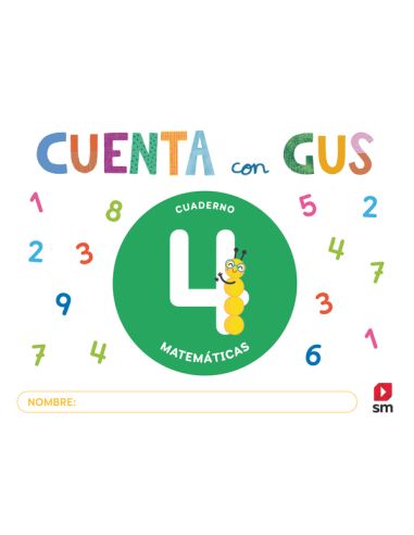 Cuaderno De Matemáticas 4. Cuenta Con Gus