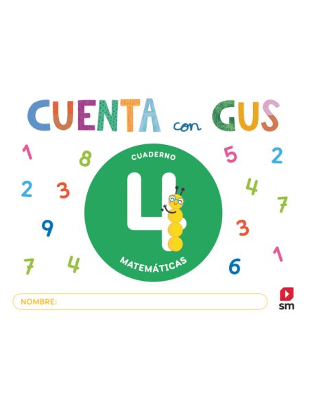 Cuaderno De Matemáticas 4. Cuenta Con Gus
