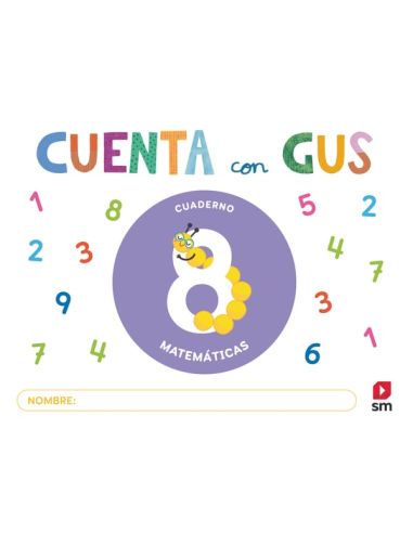 Cuaderno De Matemáticas 8. Cuenta Con Gus
