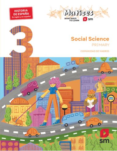Social Science. 3 Primary. Matices. Comunidad De Madrid