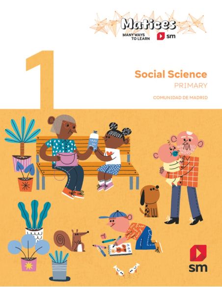 Social Science. 1 Primary. Matices. Comunidad De Madrid
