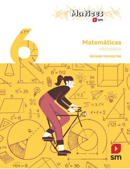 Matemáticas. 6 Primaria. Trimestres. Matices