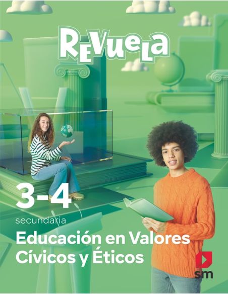 Educación En Valores Cívicos Y Éticos. 3 Y 4 Secundaria. Revuela