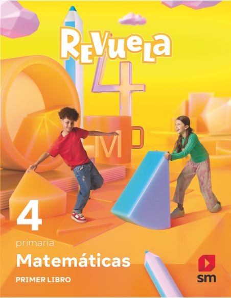 Matemáticas. Trimestres Temáticos. 4 Primaria. Revuela