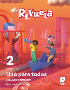 Método Globalizado. Uno Para Todos. 2 Trimestre. 2 Primaria. Revuela. Principado De Asturias