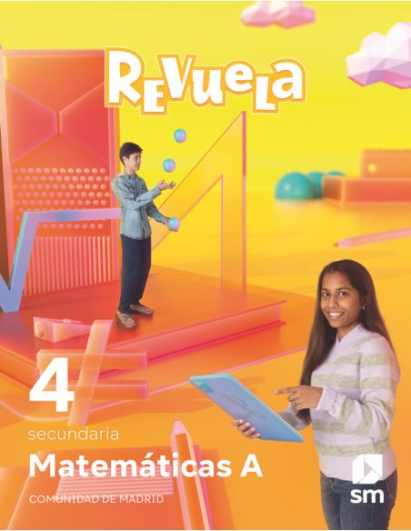 Matemáticas A. 4 Secundaria. Revuela. Comunidad De Madrid