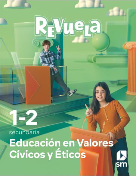 Educación En Valores Cívicos Y Éticos. 1 Y 2 Secundaria. Revuela