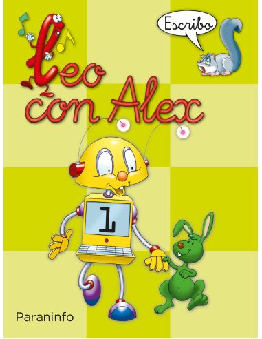 Leo Con Alex. Escritura 1. Pauta (Educación Infantil)