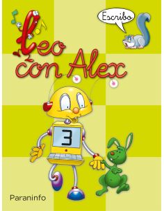 Leo Con Alex. Escritura 3. Pauta (Educación Infantil)