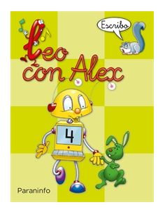 Leo Con Alex. Escritura 4. Pauta (Educación Infantil)