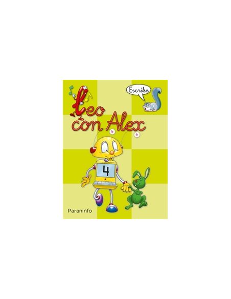 Leo Con Alex. Escritura 4. Pauta (Educación Infantil)