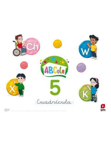 Cuaderno De Lectoescritura 5, Cuadrícula. Abcole 18
