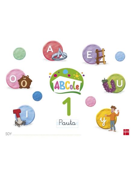 Cuaderno De Lectoescritura 1, Pauta. Abcole 17