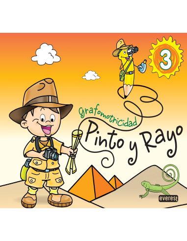 Pinto Y Rayo, Grafomotricidad, Educación Infantil. Cuaderno 3