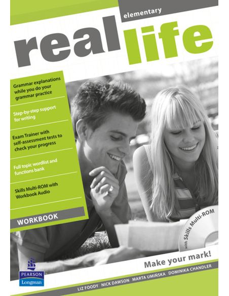 Real Life Global Elementary Workbook & Multi-Rom Pack
