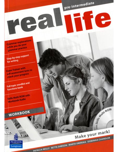 Real Life Global Pre-Intermediate Workbook & Multi-Rom Pack