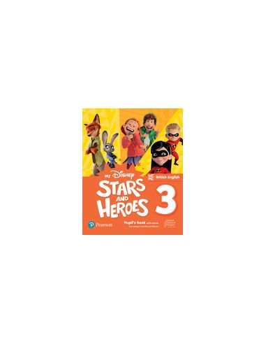 My Disney Stars And Heroes British Edition Level 3 Pupil'S Book With Ebo