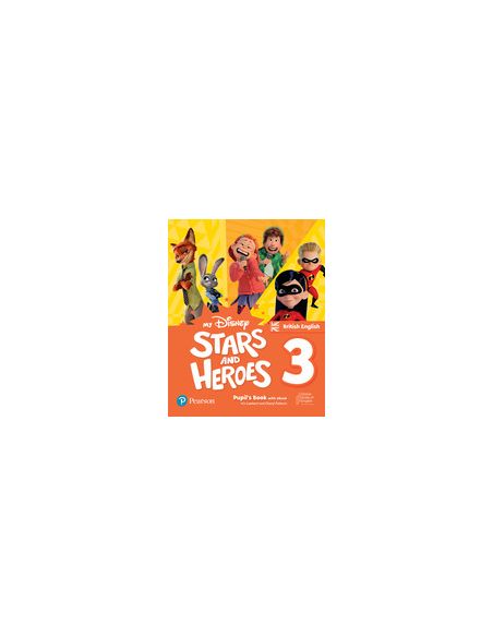 My Disney Stars And Heroes British Edition Level 3 Pupil'S Book With Ebo