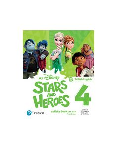 My Disney Stars And Heroes British Edition Level 4 Activity Book With Eb