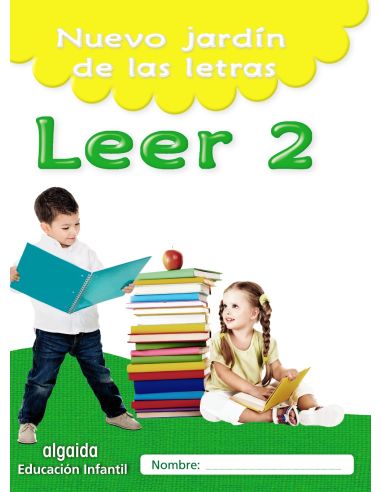 Nuevo Jardín De Las Letras. Leer 2. Educación Infantil