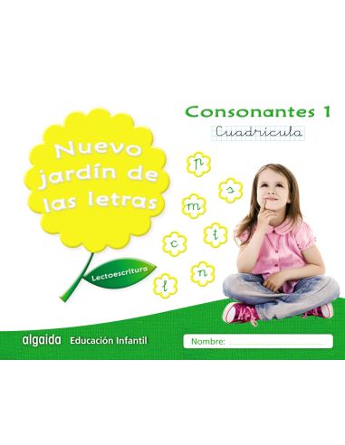 Nuevo Jardín De Las Letras. Consonantes 1. Cuadrícula