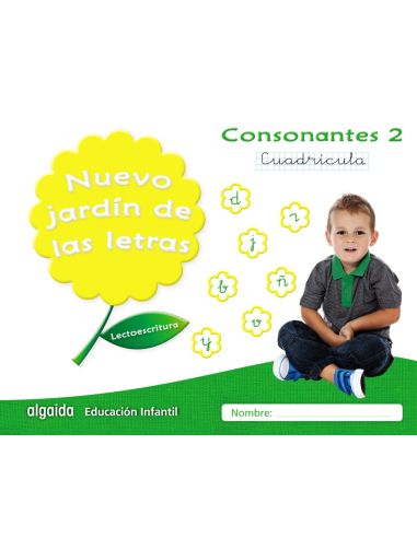 Nuevo Jardín De Las Letras. Consonantes 2. Cuadrícula
