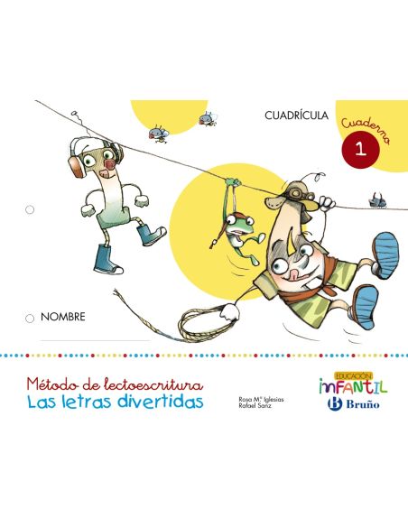 Las Letras Divertidas Cuadrícula Cuaderno 1