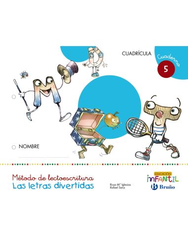 Las Letras Divertidas Cuadrícula Cuaderno 5