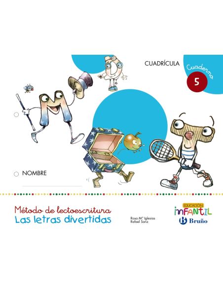 Las Letras Divertidas Cuadrícula Cuaderno 5