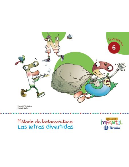 Las Letras Divertidas Pauta Cuaderno 6