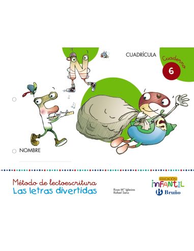 Las Letras Divertidas Cuadrícula Cuaderno 6