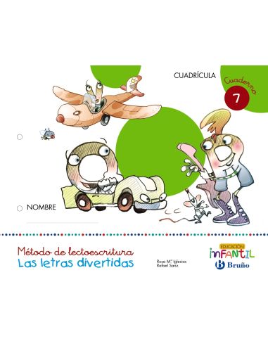 Las Letras Divertidas Cuadrícula Cuaderno 7