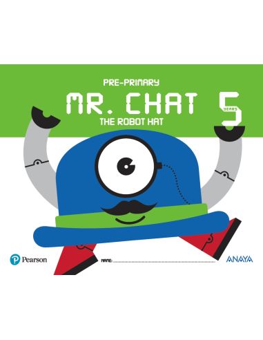 Mr. Chat The Robot Hat 5 Years.